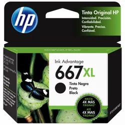 Tinta HP 667XL Negro 8,5ML