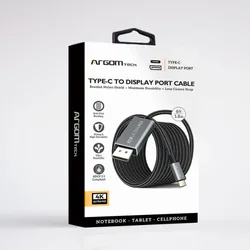 Cable Tipo C a Display Port 1,8MTs Argom