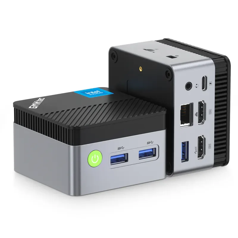 MINI PC GMKTEC NUCBOX G5 N97 3.6GHZ/12GB/256GB SSD/HDMI/USB3.2/TYPE-C/LAN/BT/WIFI/W11PRO