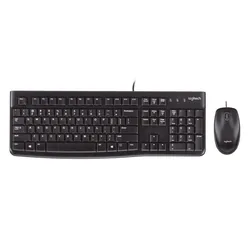 Teclado + Mouse Logitech MK120 USB / Español - Negro