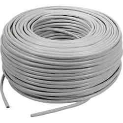 CABLE UTP NORPHEL CAT5E 4X24 AWG 100% COBRE ROLLO 100MTS GRIS