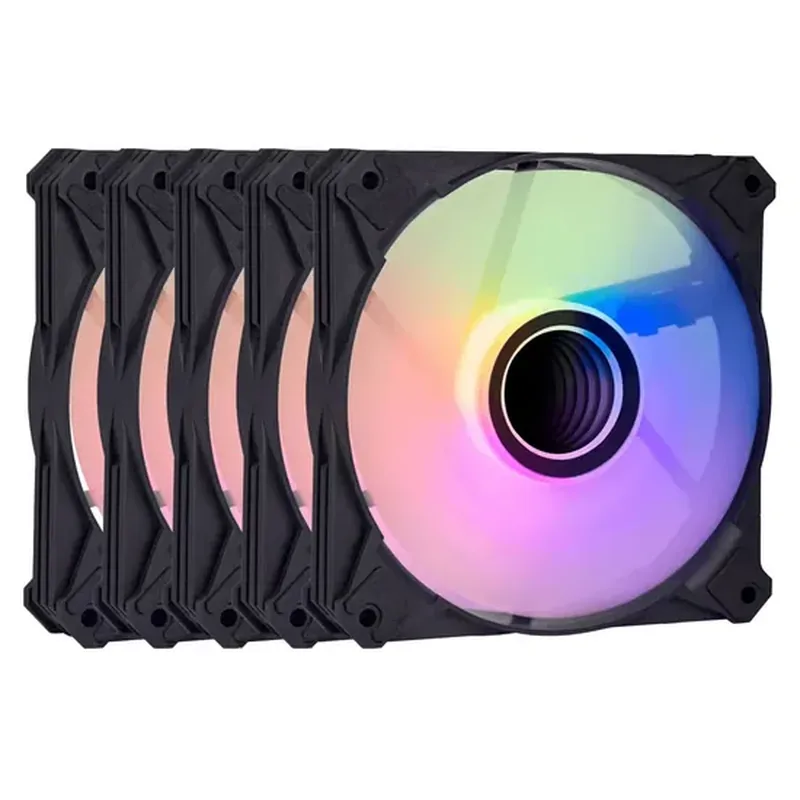 Cooler Fan para Gabinete Darkflash INF8 5 en 1 - Negro