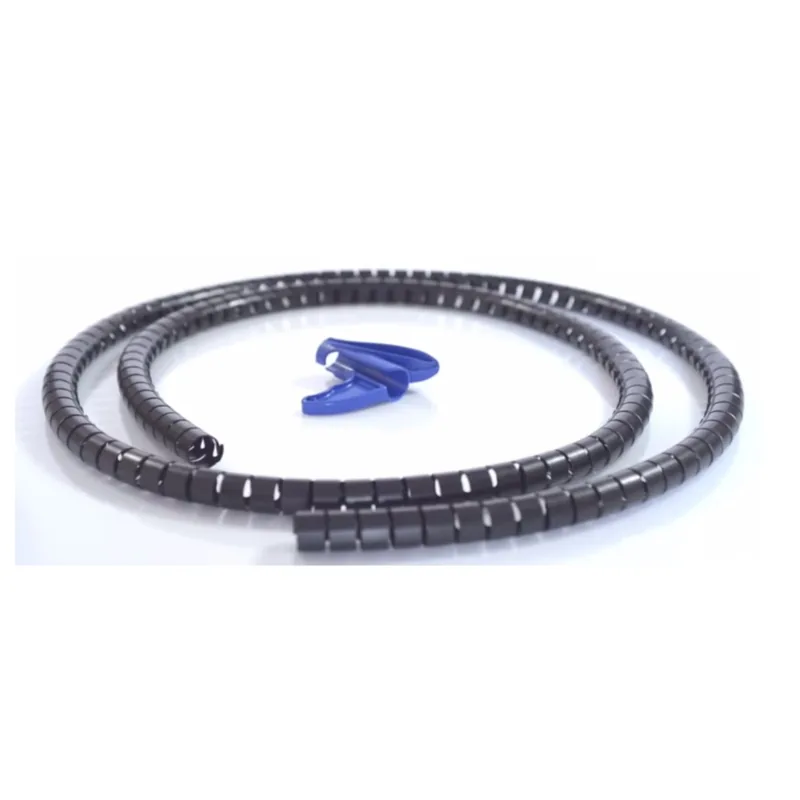 ESPIRAL ORDENADOR CON APLICADOR HELAWRAP 15MM DE 2 METROS NEGRO